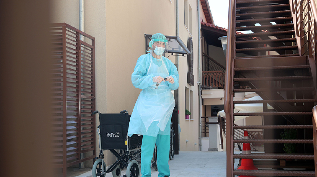 Κρούσματα κορωνοϊού σε γηροκομείο στη Θεσσαλονίκη (Φωτογραφία Αρχείου)