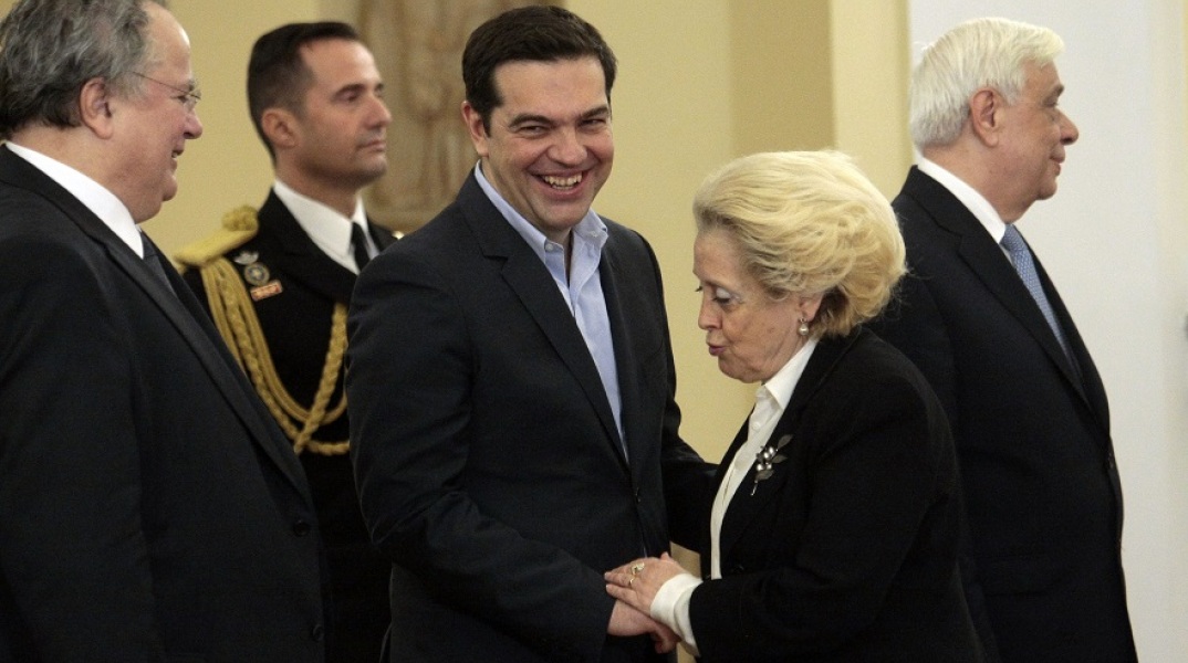 Αλέξης Τσίπρας - Βασιλική Θάνου