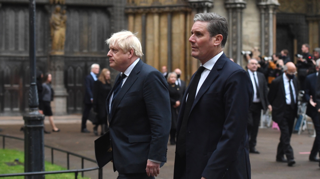 Μπόρις Τζόνσον και Κιρ Στάρμερ