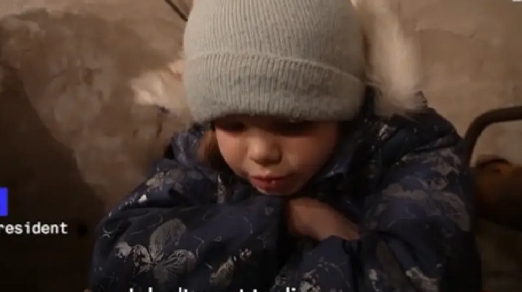 Πόλεμος στην Ουκρανία: «Δεν θέλω να πεθάνω», λέει κλαίγοντας παιδάκι