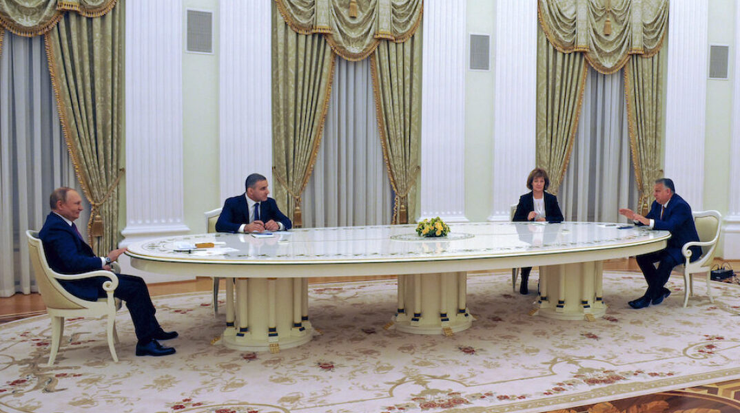 Ρωσία – Ουγγαρία: Συνάντηση Πούτιν και Όρμπαν στη Μόσχα
