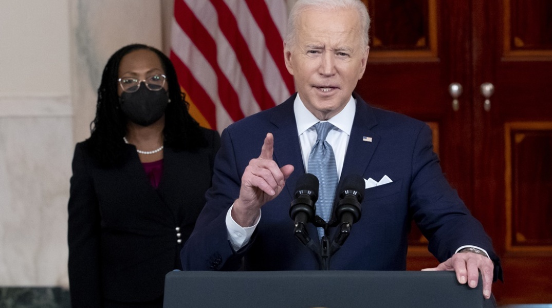 Ο πρόεδρος των ΗΠΑ, Τζο Μπάιντεν