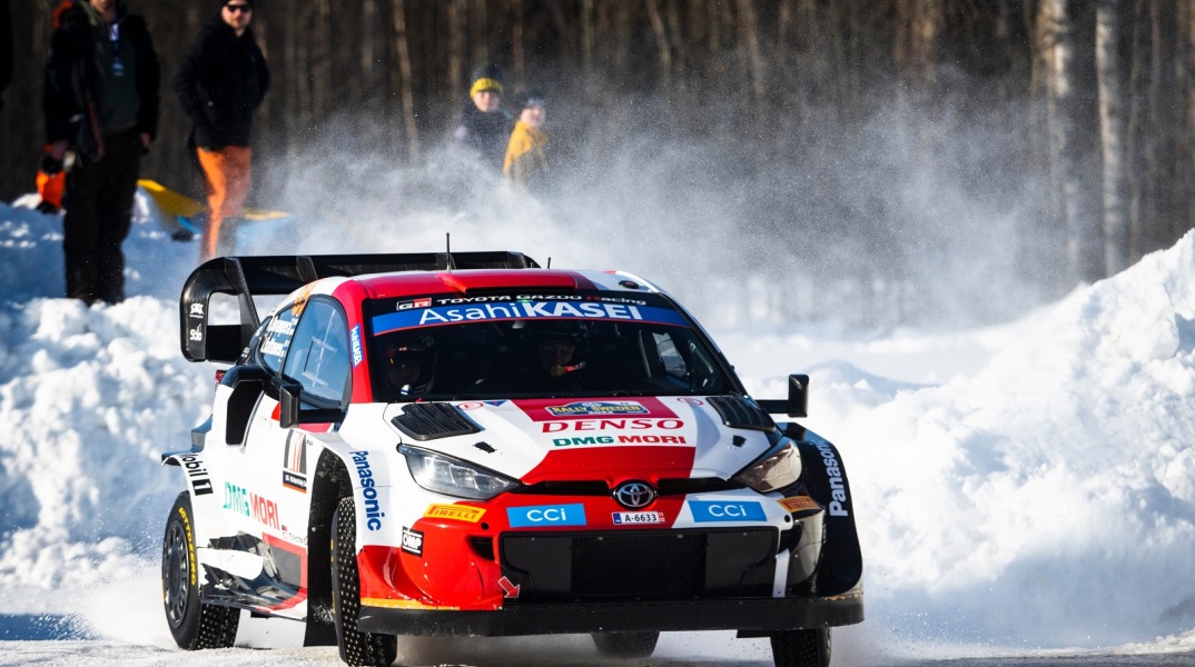 Αυτόκινητο στο Ράλλυ Σουηδίας 2022