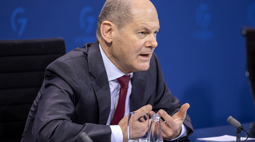 Ο Γερμανός Καγκελάριος Όλαφ Σολτς