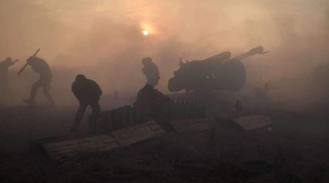 Πολεμικές συγκρούσεις στο Ντόνετσκ στην Ανατολική Ουκρανία