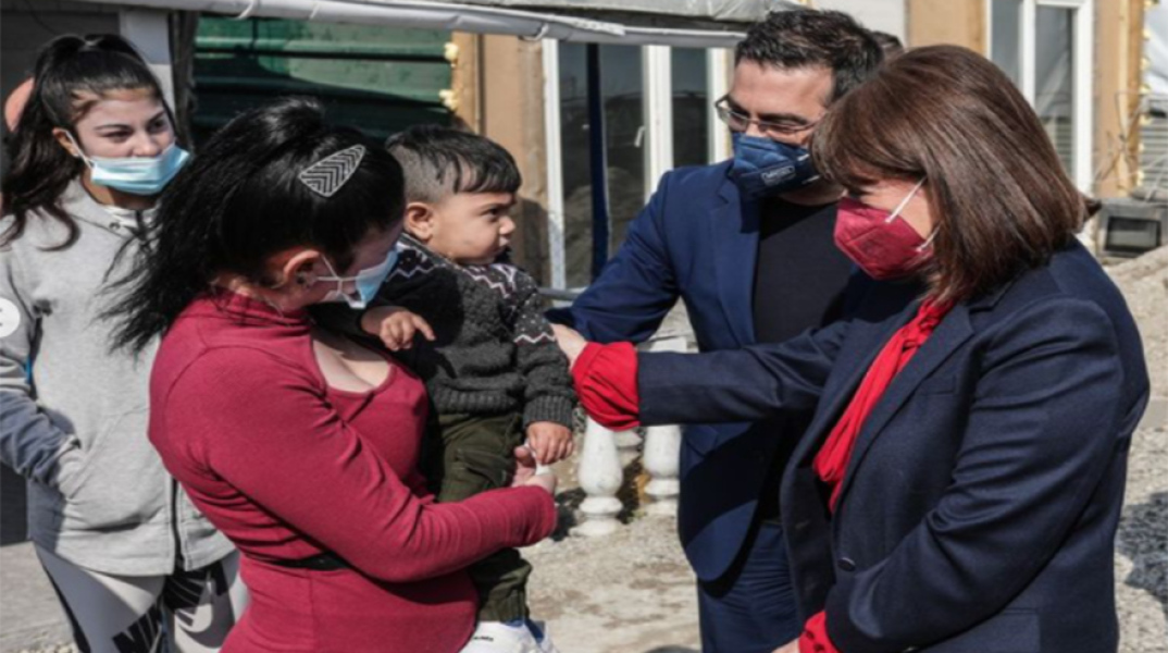 Η Πρόεδρος της Δημοκρατίας Κατερίνα Σακελλαροπούλου