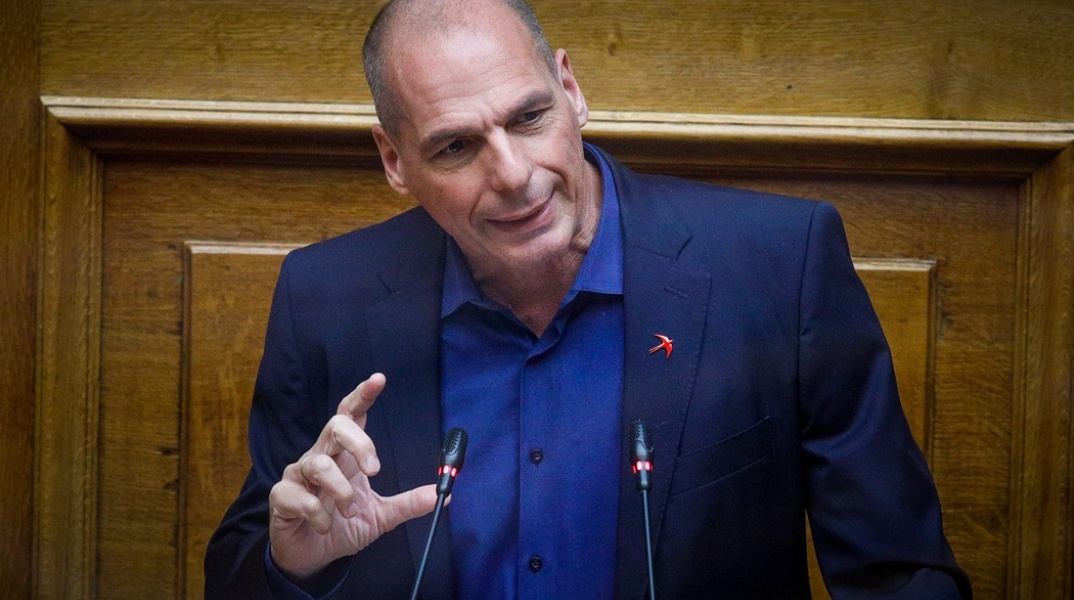 Ο επικεφαλής του ΜέΡΑ25, Γιάνης Βαρουφάκης