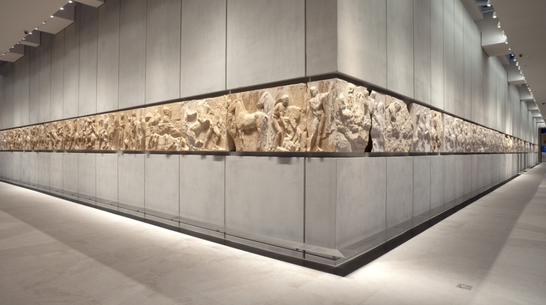 H ζωφόρος του Παρθενώνα στο Μουσείο Ακρόπολης