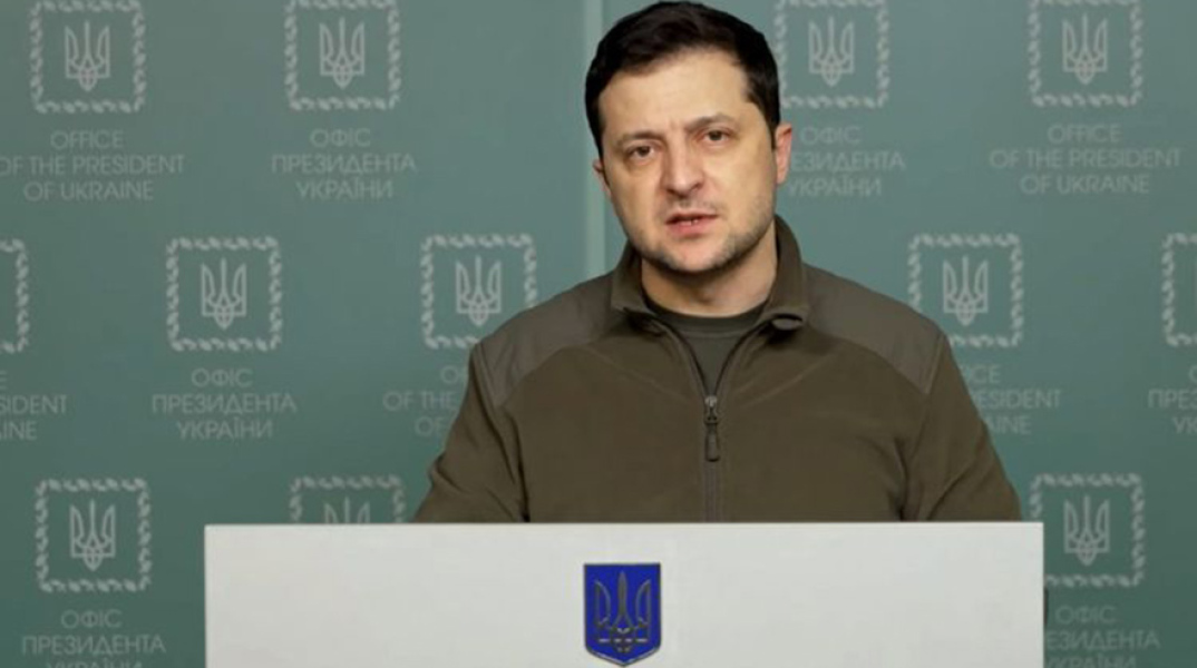 Ο πρόεδρος της Ουκρανίας Βολοντίμιρ Ζελένσκι