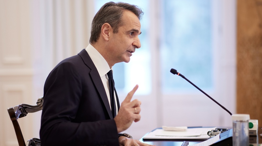 Ο πρωθυπουργός, Κυριάκος Μητσοτάκης στο Υπουργικό Συμβούλιο