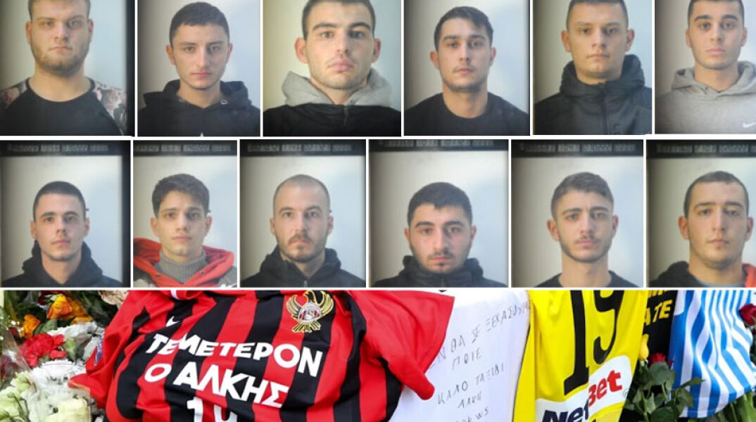Άλκης Καμπανός - Δολοφονία στη Θεσσαλονίκη: Οι 12 συλληφθέντες