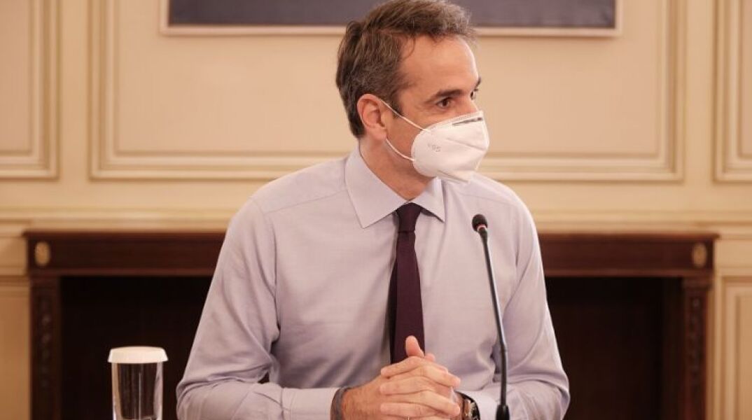 Ο πρωθυπουργός Κυριάκος Μητσοτάκης 