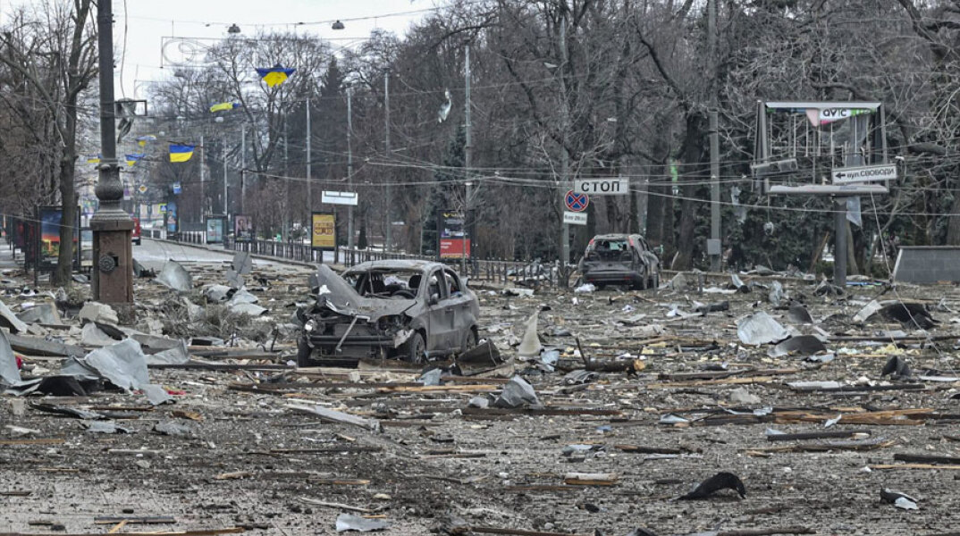 Βομβαρδισμός στο Χάρκοβο