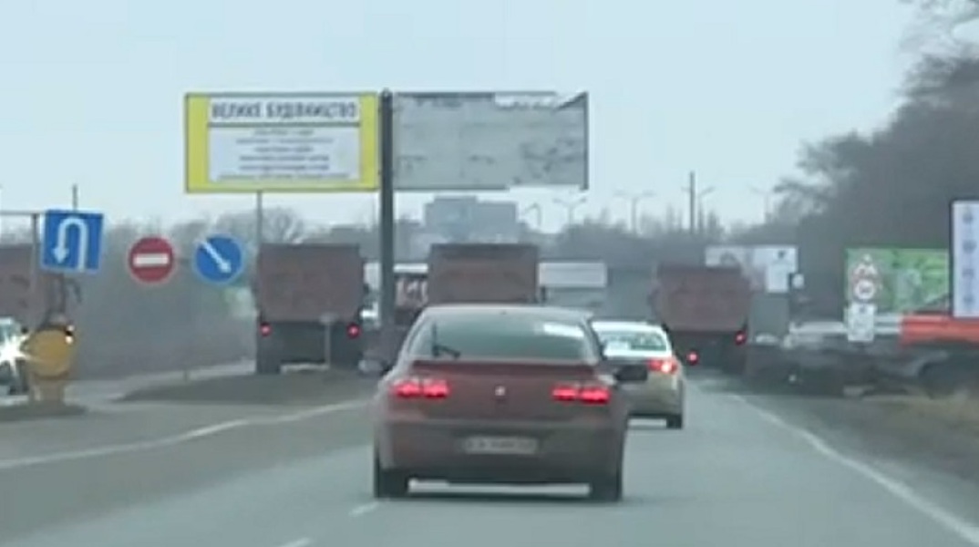 Το ελληνικό κομβόι από τη Μαριούπολη έφτασε στην πόλη Ουμάν