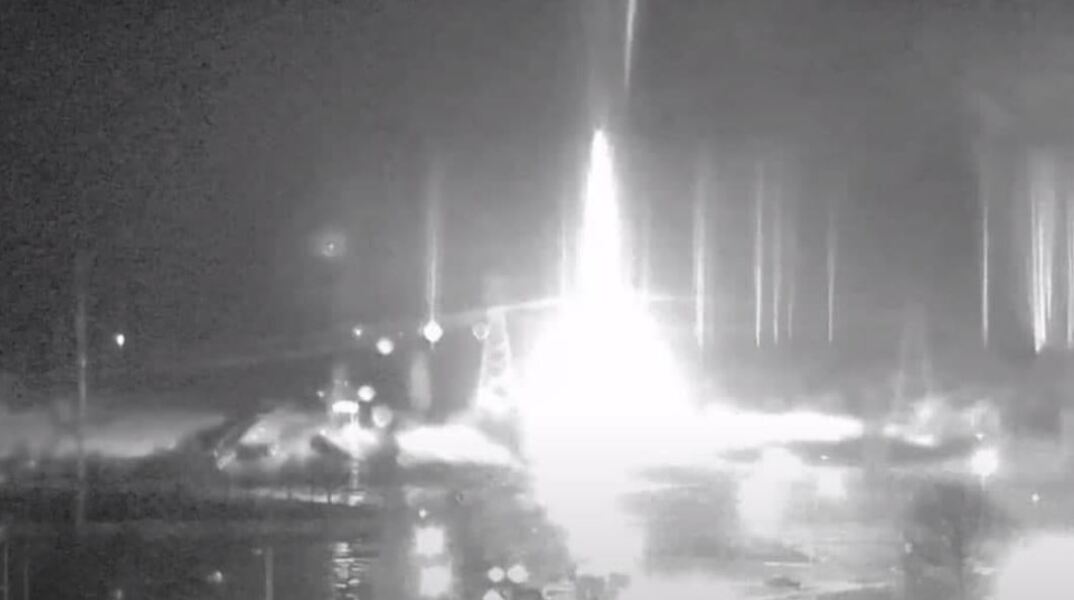 Ζαπορίζια: Η στιγμή του βομβαρδισμού στο πυρηνικό εργοστάσιο