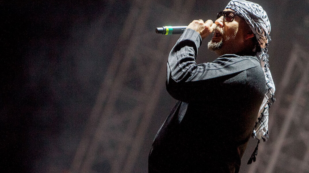 Στιγμιότυπο από τη συναυλία των Cypress Hill στην Αθήνα, στο Release Athens Festival το 2019