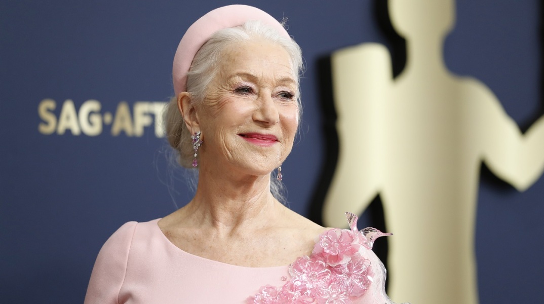 Η ηθοποιός Έλεν Μίρεν στα SAG Awards