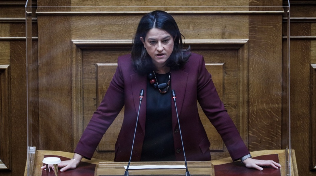 Η υπουργός Παιδείας, Νίκη Κεραμέως
