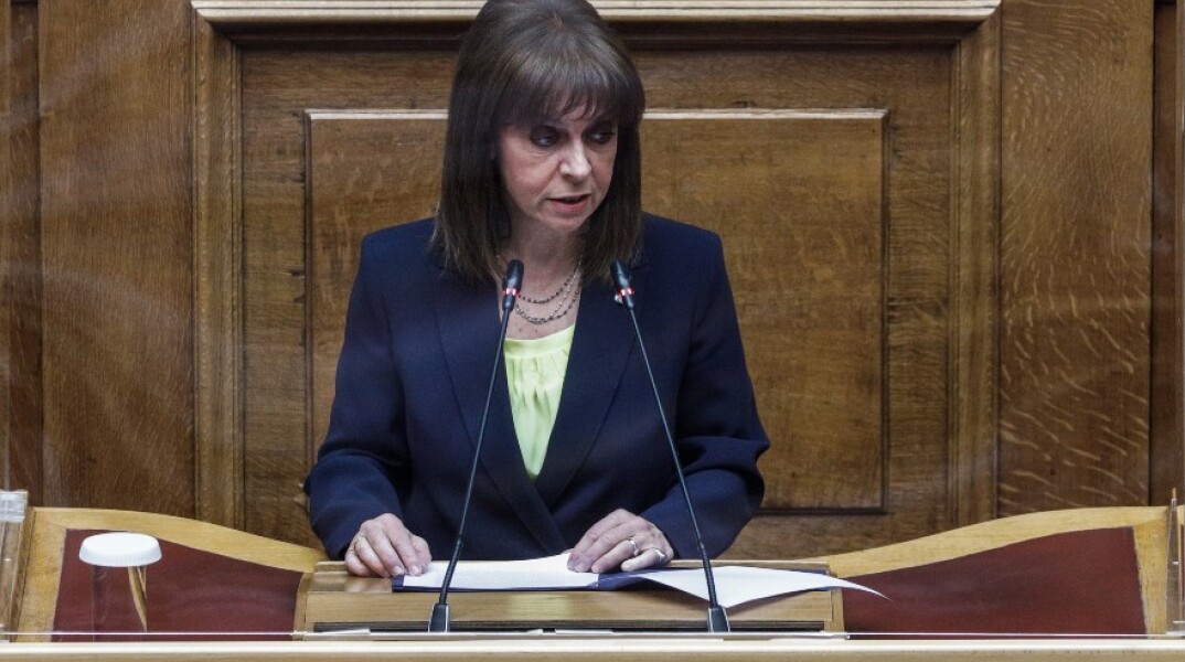 Η Πρόεδρος της Δημοκρατίας Κατερίνα Σακελλαροπούλου