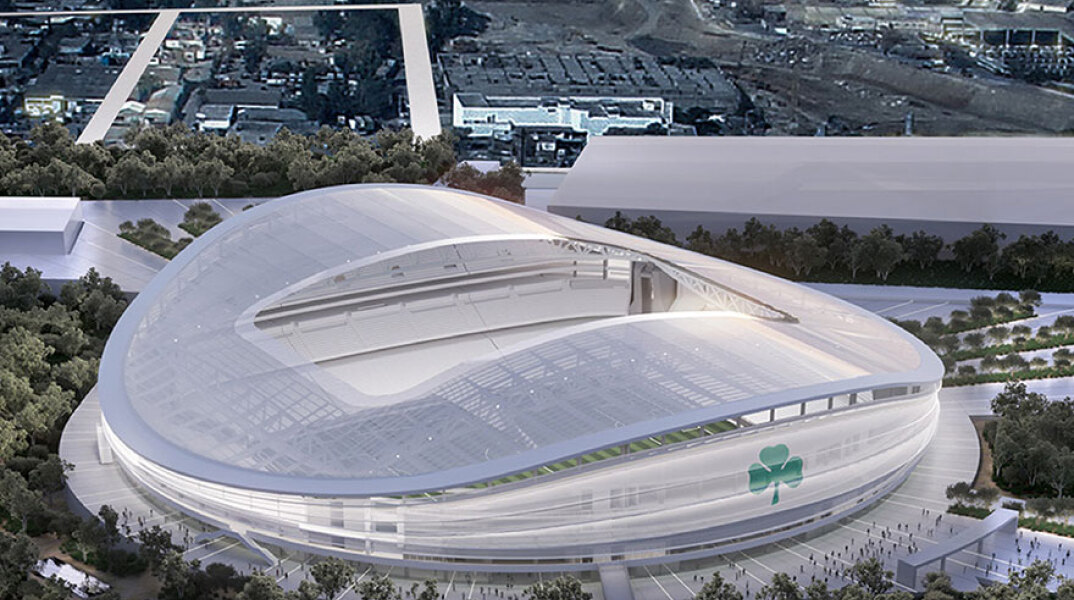 Μακέτα για το νέο γήπεδο του Παναθηναϊκού στον Βοτανικό