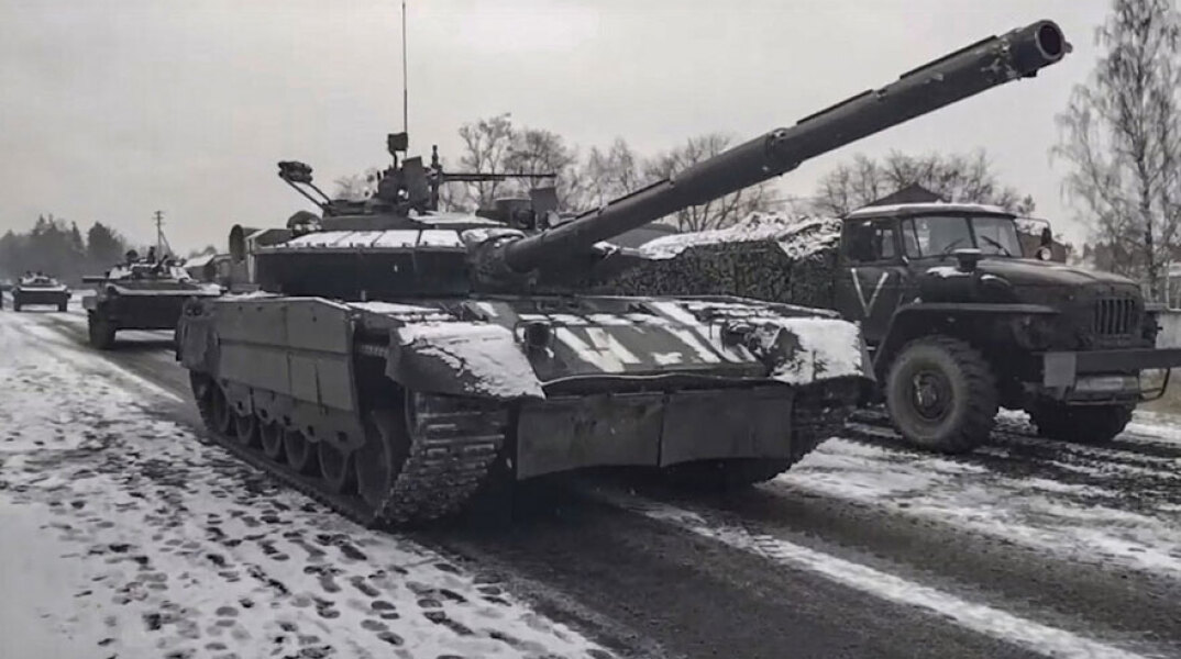 Ρωσικά τανκς στην Ουκρανία