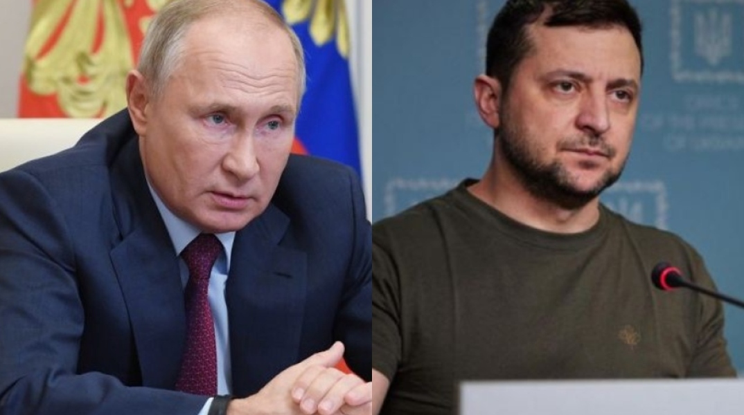 Πούτιν - Ζελένσκι © EPA
