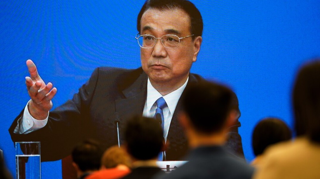Ο πρωθυπουργός της Κίνας Λι Κετσιάνγκ