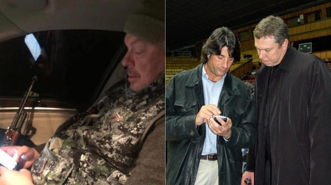 Ο παλαίμαχος μπασκετμπολίστας, Σάσα Βολκόφ - Αριστερά στα γήπεδα, δεξιά στον πόλεμο στην Ουκρανία