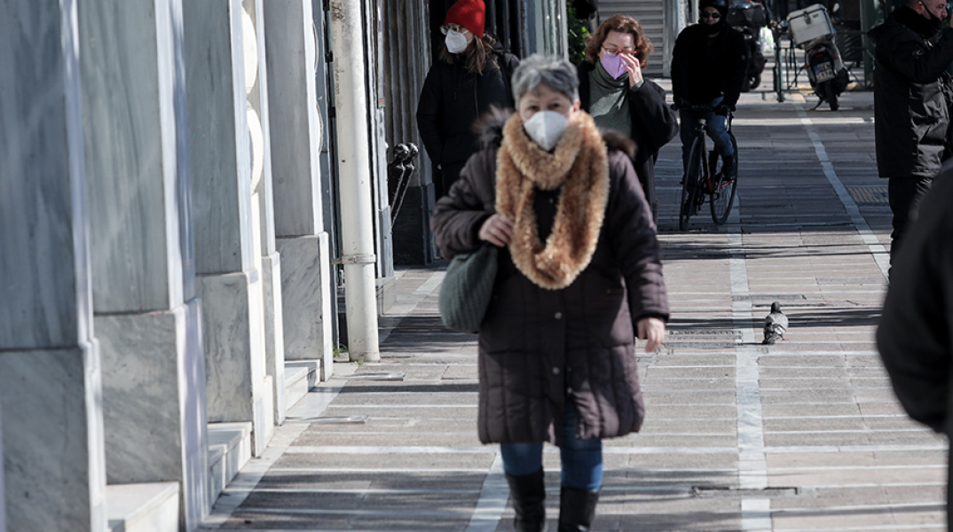 Καιρός: Κρύο στο κέντρο της Αθήνας