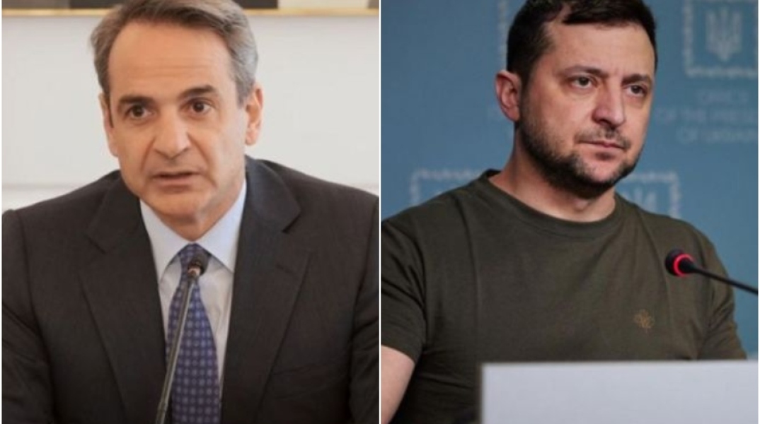 Πόλεμος στην Ουκρανία: Επικοινωνία Μητσοτάκη - Ζελένσκι 