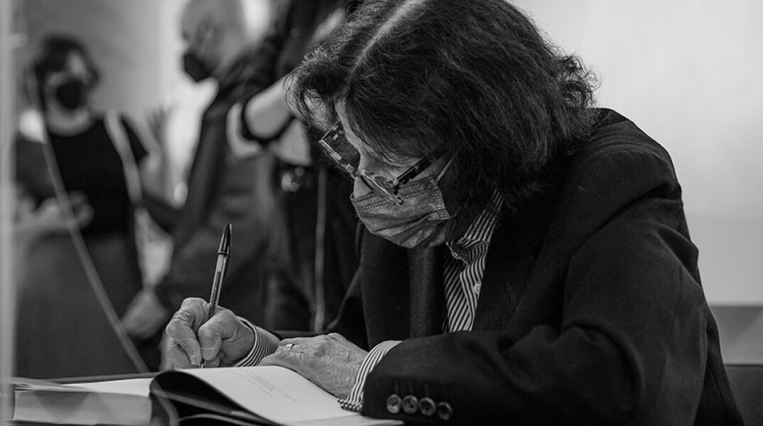 Η Φραν Λίμποβιτς στη Στέγη Ιδρύματος Ωνάση