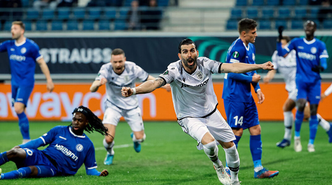 Ο Κρέσπο ανοίγει το σκορ στο Γάνδη - ΠΑΟΚ για το Europa Conference League και το όνειρο για τους «8» ξεκινά