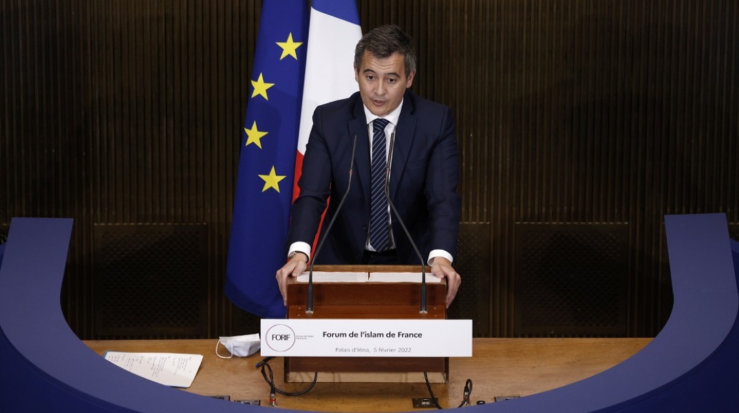 Ο υπουργός Εσωτερικών της Γαλλίας Gerald Darmanin