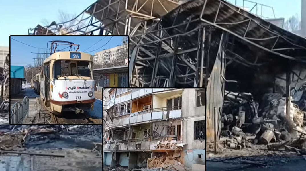 Βομβαρδισμοί από τη Ρωσία στο Χάρκοβο