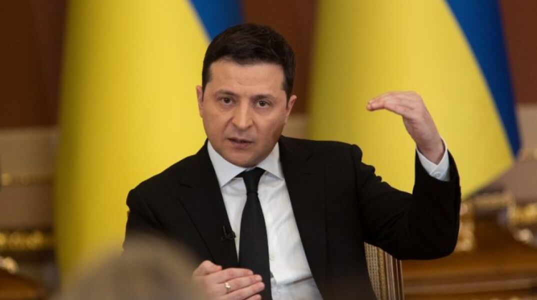 Ο πρόεδρος της Ουκρανίας, ο Βολοντίμιρ Ζελένσκι