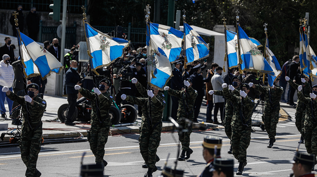 25η Μαρτίου: Στρατιωτική παρέλαση στην Αθήνα