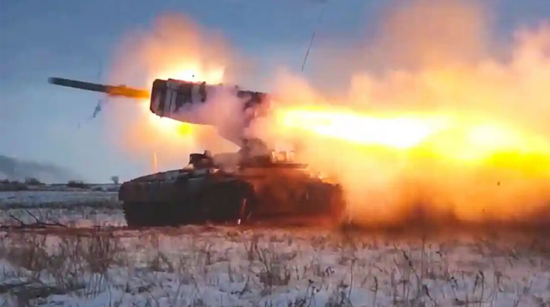 Εκτόξευση πυραύλου από τον ρωσικό στρατό