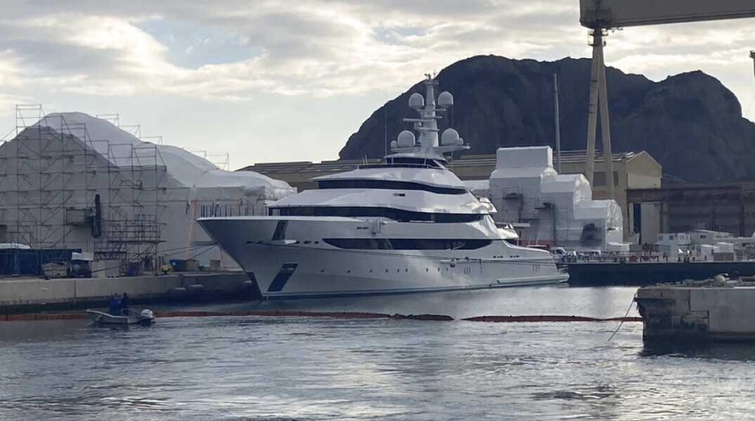 Το γιοτ Ρώσου ολιγάρχη στην Ιταλία