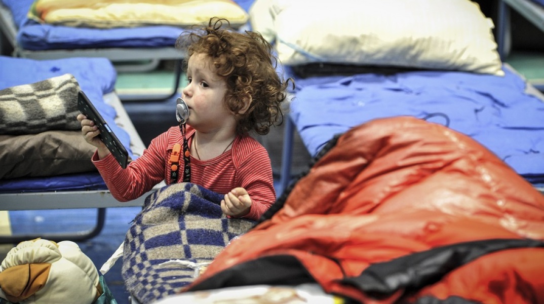 Παιδιά σε καταφύγια στη Μαριούπολη