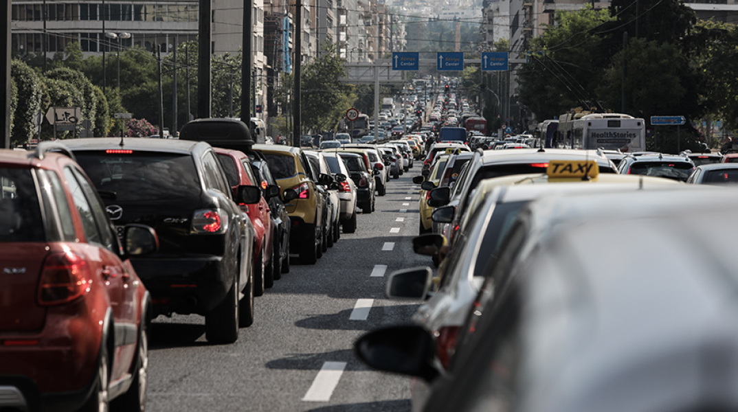 Κίνηση στους δρόμους της Αττικής