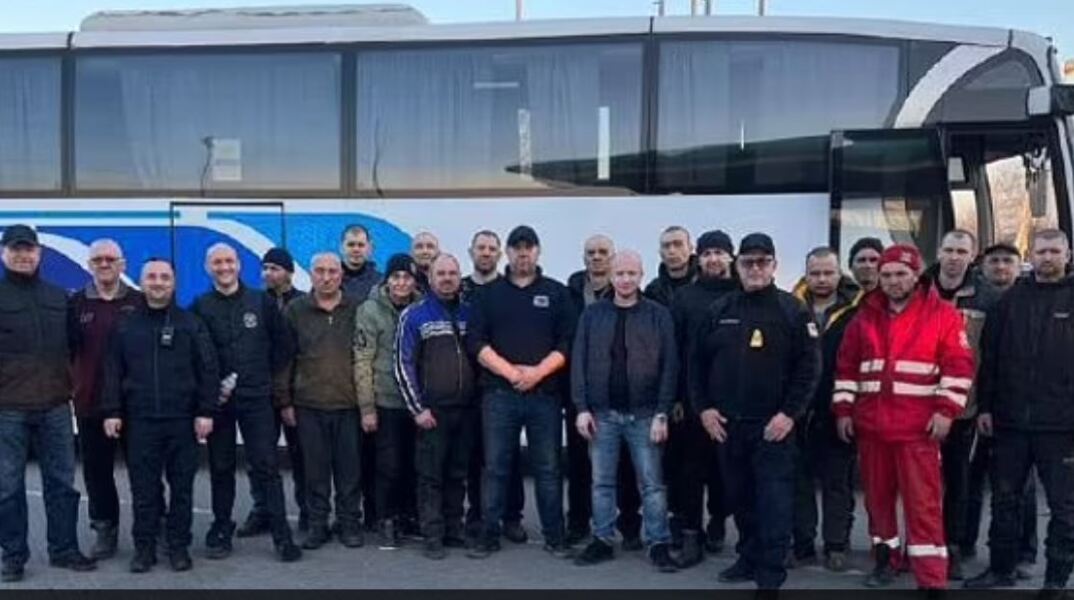 Ελεύθεροι οι Ουκρανοί στρατιώτες από το Φιδονήσι