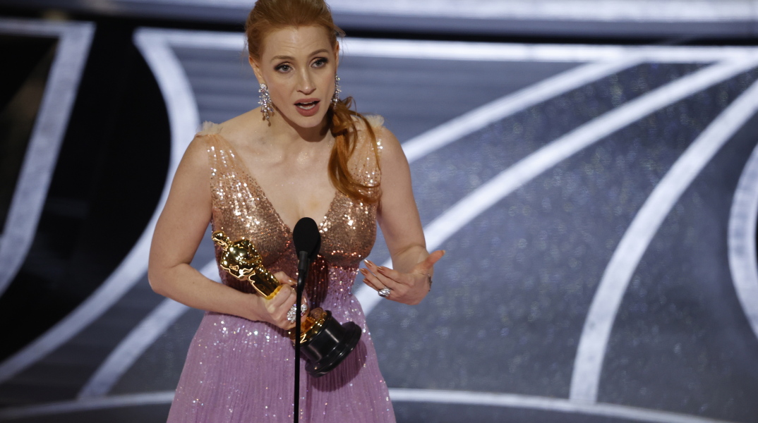 Oscars 2022: Στην Jessica Chastain το βραβείο Α' Γυναικείου Ρόλου
