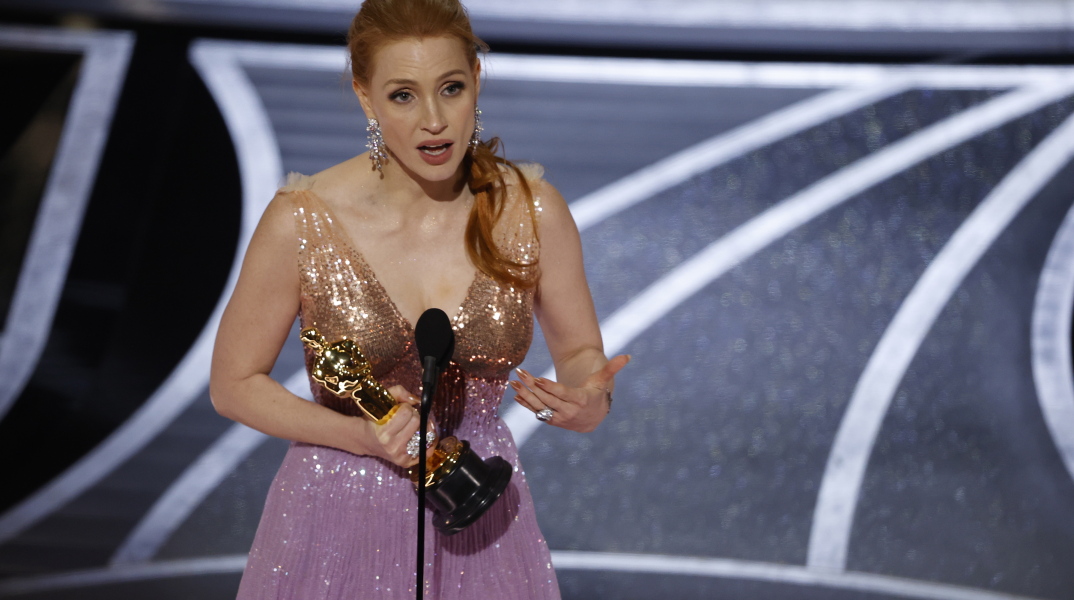 Oscars 2022: Στην Jessica Chastain το βραβείο Α' Γυναικείου Ρόλου