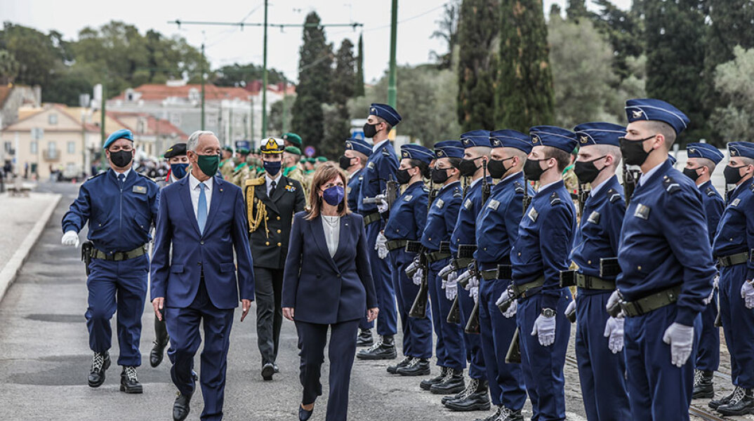 Η Κατερίνα Σακελλαροπούλου σε επίσημη επίσκεψη στην Πορτογαλία