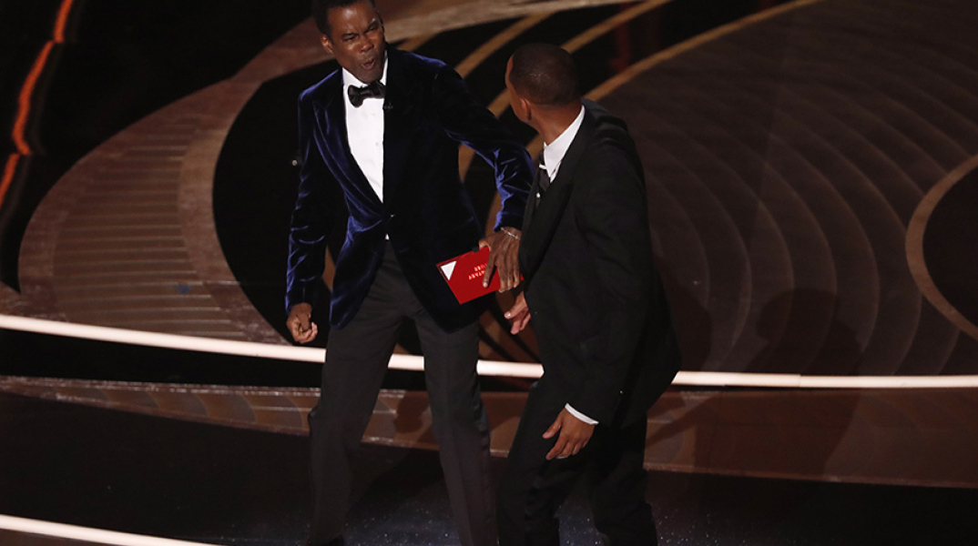 Όσκαρ 2022: Το χαστούκι του Γουίλ Σμιθ στον Κρις Ροκ