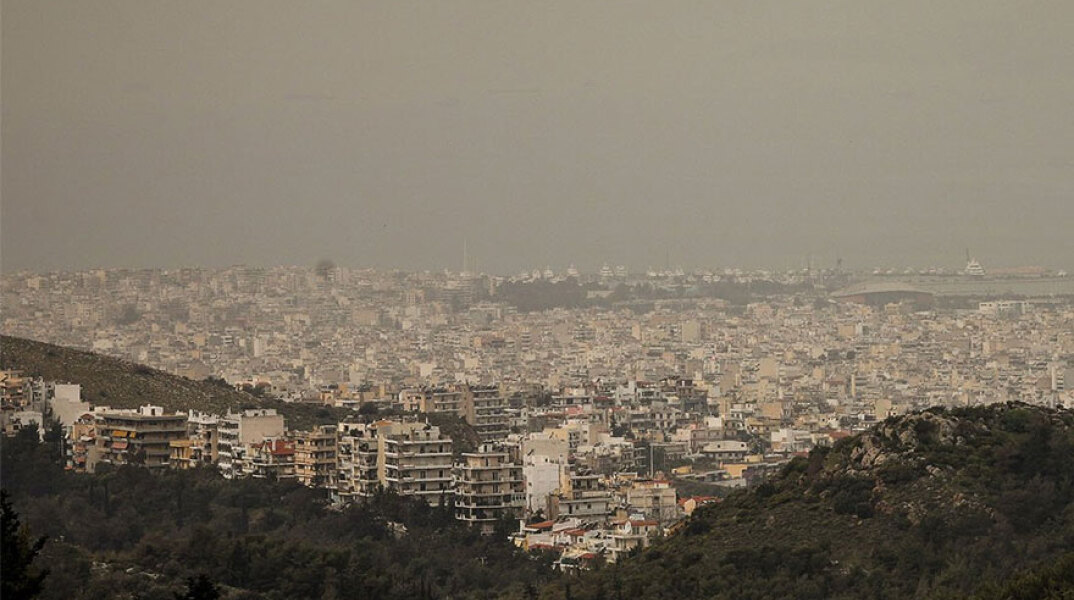 Αφρικανική σκόνη στην Αθήνα