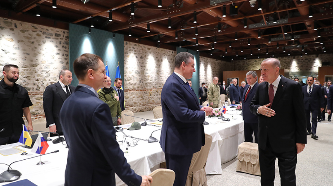 Συνομιλίες Ρωσίας - Ουκρανίας στην Κωνσταντινούπολη