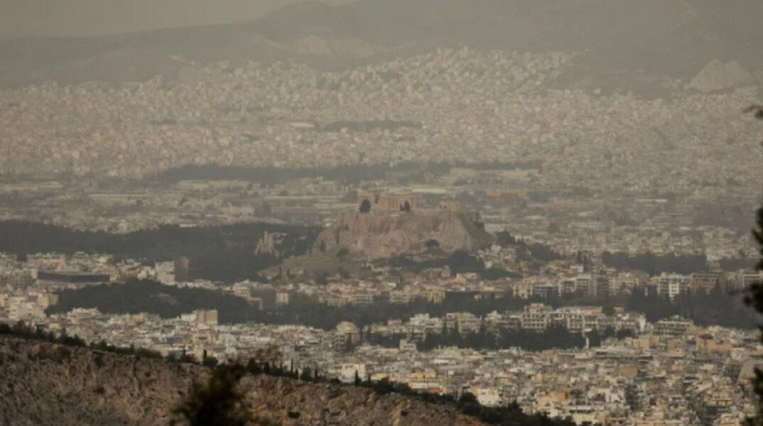 Αφρικανική σκόνη στην Αθήνα