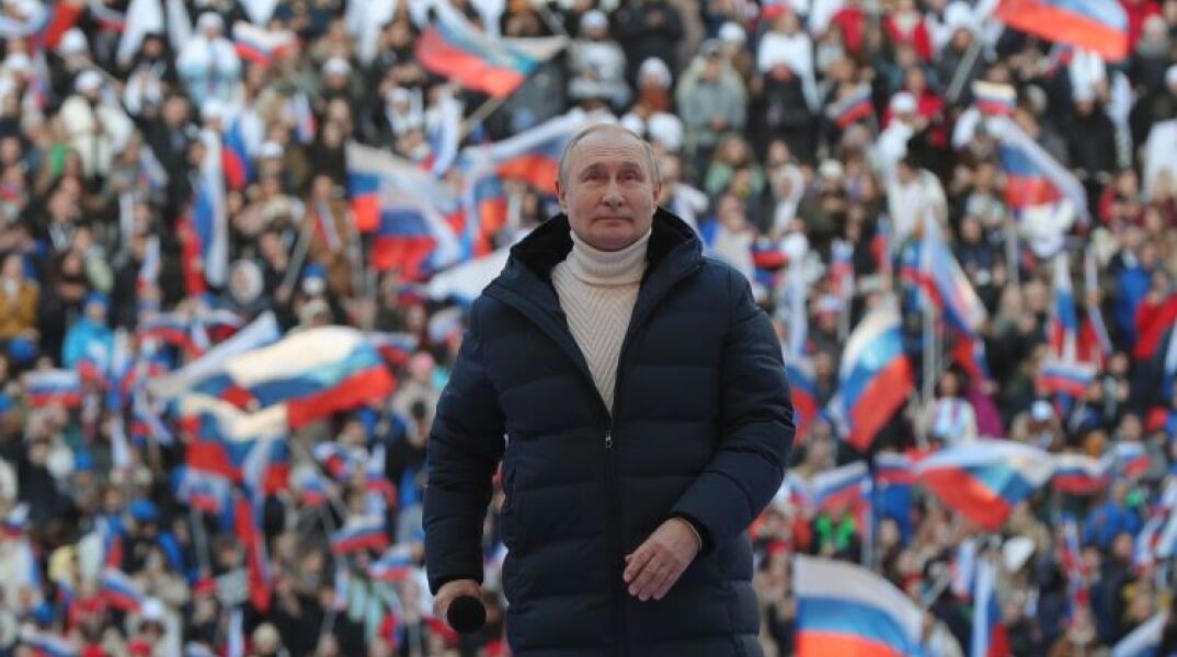 Ουκρανία-Ρωσία: Στο 83% η δημοτικότητα του Πούτιν	