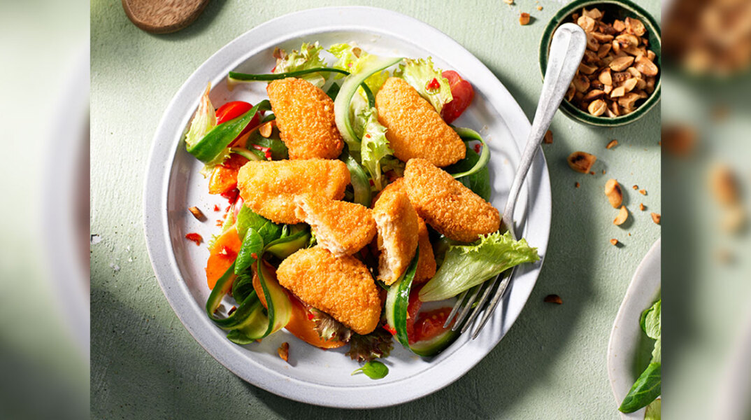 Πιάτο με Garden Gourmet Vegan Nuggets